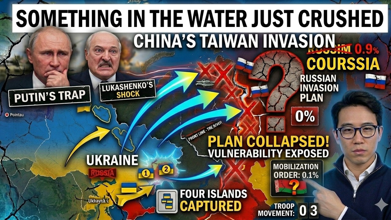 Something in the Water Just Crushed China's Taiwan Invasion Plan