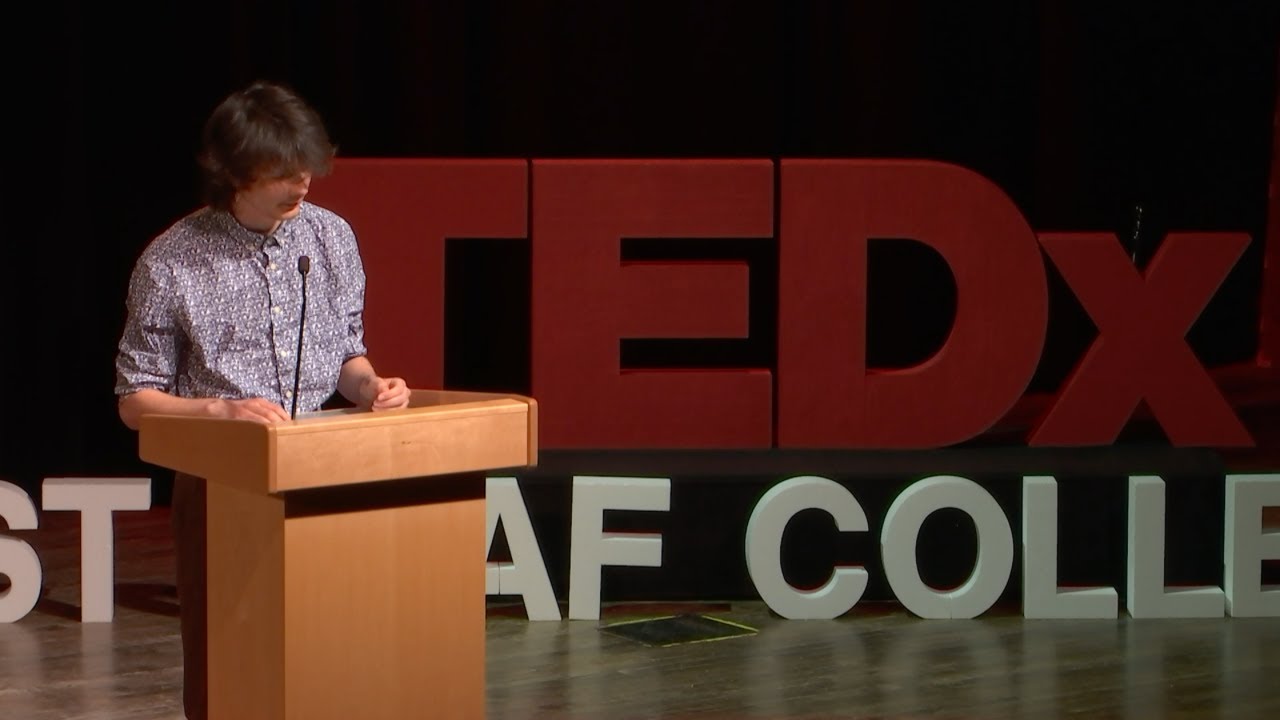 Fearless love in the context of art-making | Aiden Kocian | TEDxStOlafCollege