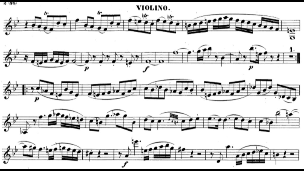 Mozart Violin Sonata k 378 B Flat Major Accompaniment