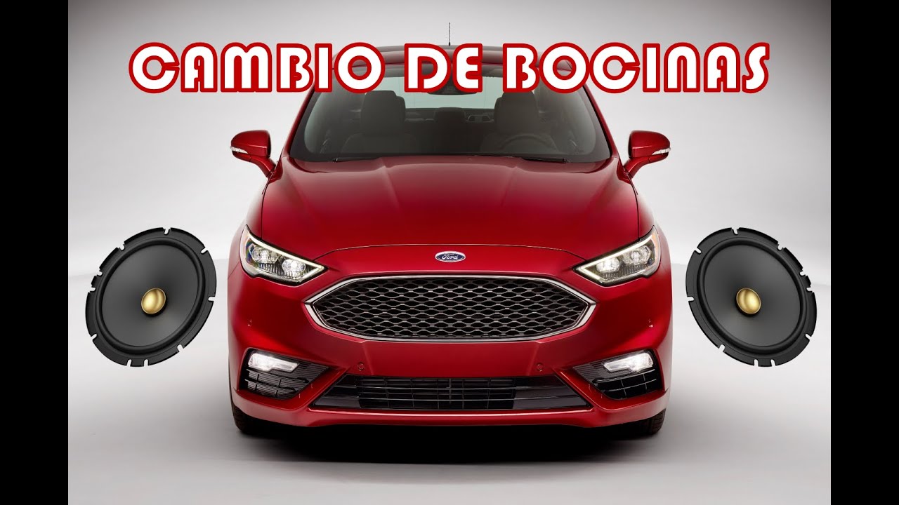 CAMBIO DE BOCINAS DELANTERAS Y TRASERAS FORD FUSION