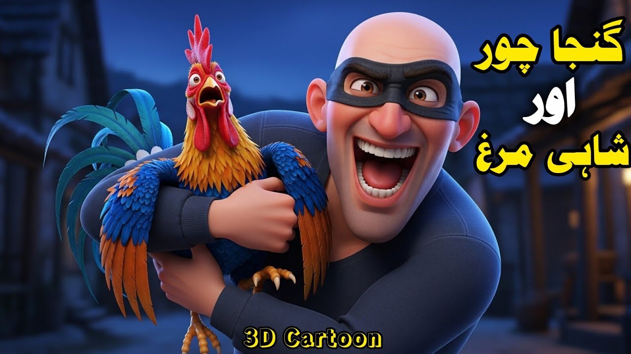 Ganja Chor Aur Shahi Murgh Ka Qissa| Urdu Cartoon | Urdu Moral Story | Ibrat Ke Qissey