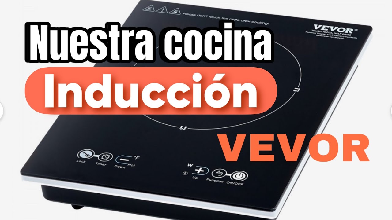 Cocina inducción. No queremos GAS en nuestra furgo. VEVOR