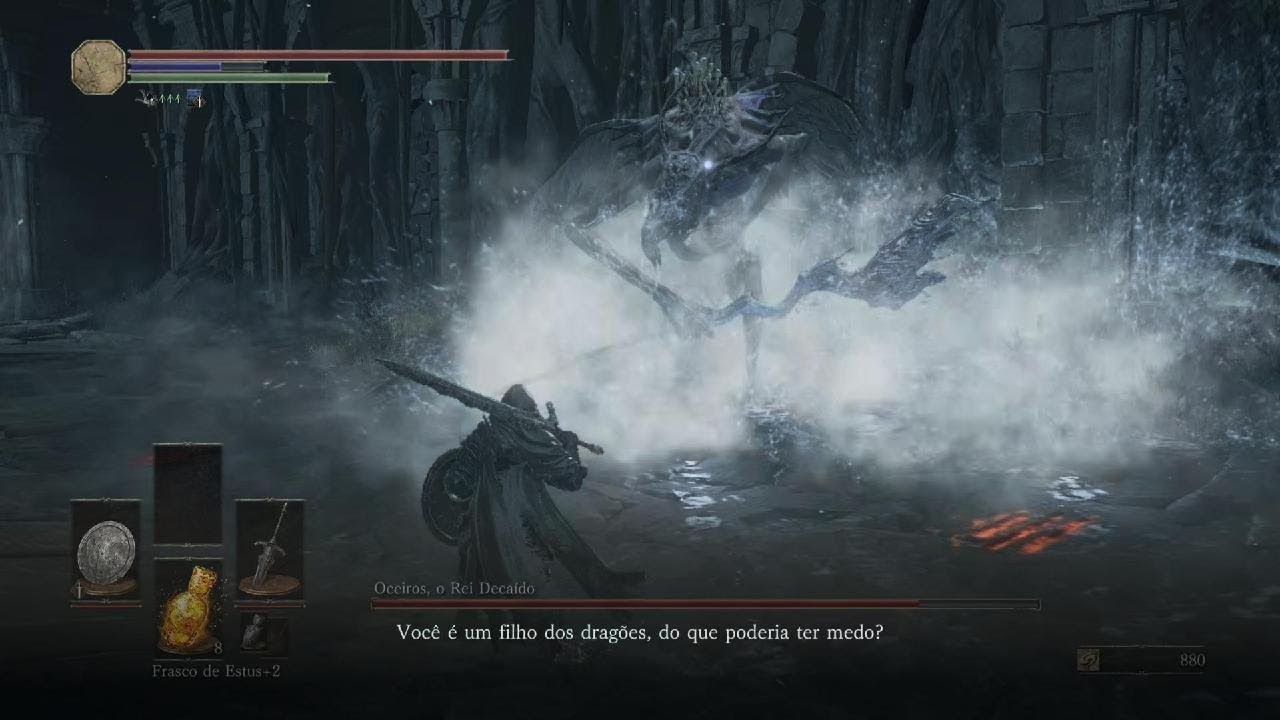 DARK SOULS III: Oceiros, O Rei Decaido