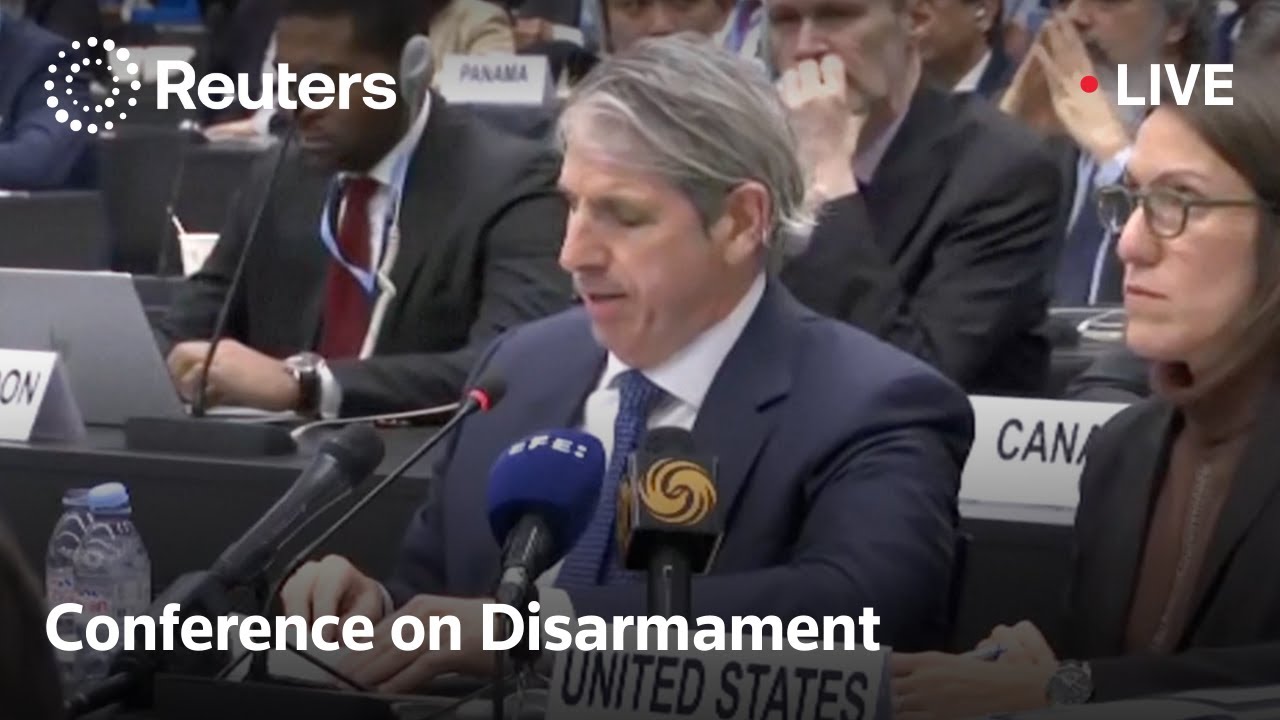 LIVE: US arms control official delivers disarmament statement in Geneva