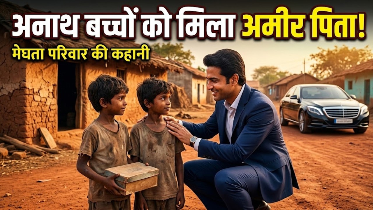 एक अमीर आदमी को सड़क पर मिले दो अनाथ जुड़वां, किस्मत ने उसे पिता बना दिया। दिल छू लेने वाली कहानी।