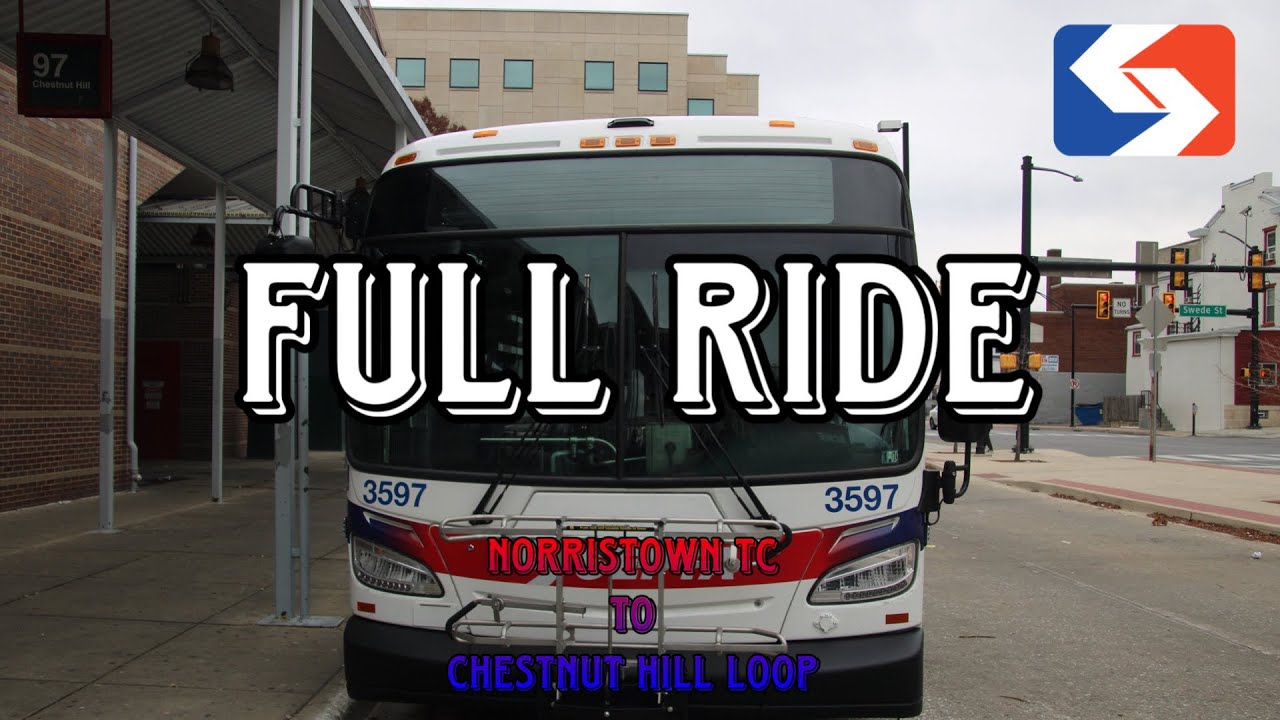 SEPTA 2023 New Flyer XDE40 #3597 On Route 97! (FULL RIDE) Front Window View!