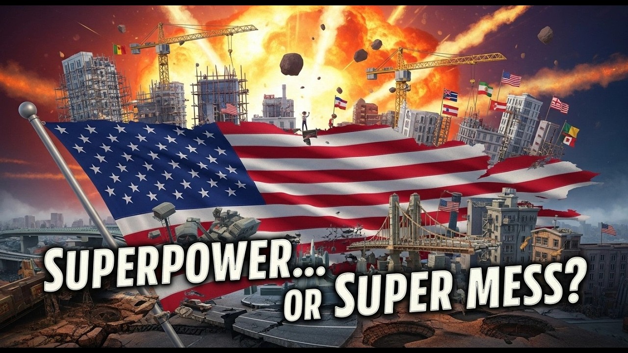 USA Fixing the World But Ignoring Our Own Problems | Satirical Song