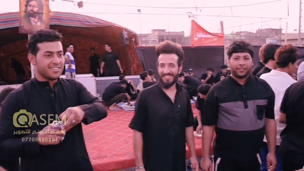 شاهدو عزوبية خدام موكب الامام المهدي عجل يوم 10 محرم الحرام 1445ه_2023 مؤسس الموكب علاوي الحاج سلمان