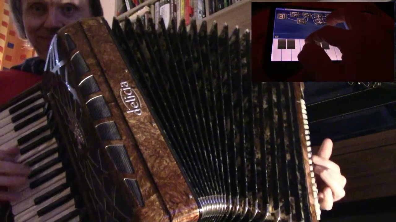Griechischer Wein - cover Akordeon ,synth tablet :)