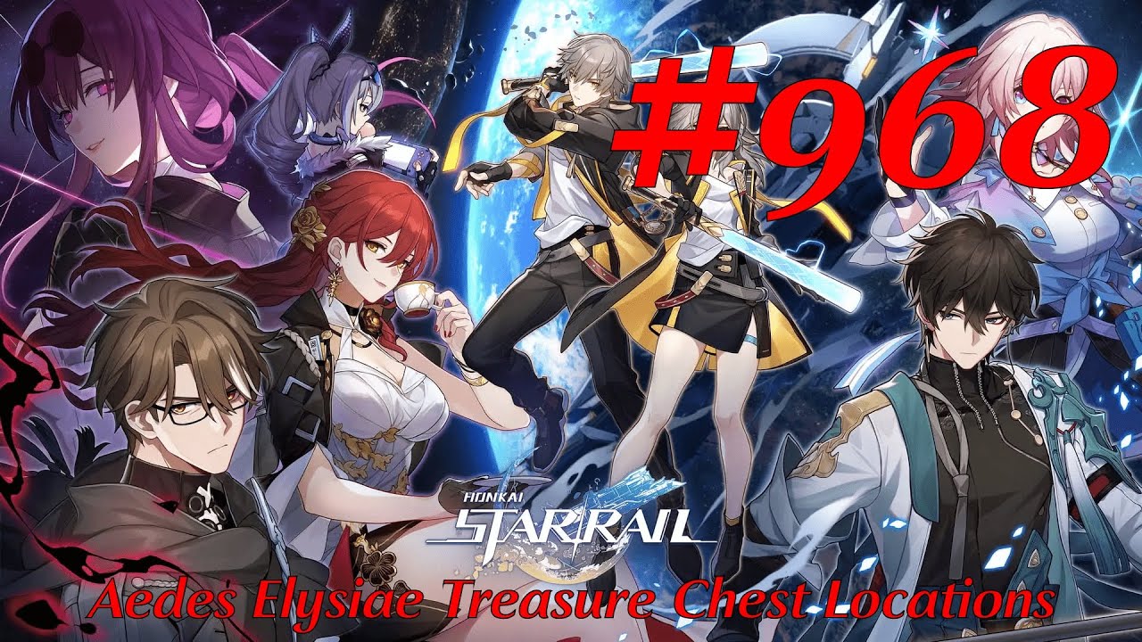 Honkai: Star Rail Walkthrough Part 968 - Aedes Elysiae Treasure Chest Locations (No Commentary)
