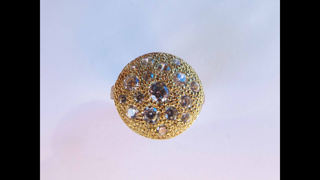 Beaded pave setting