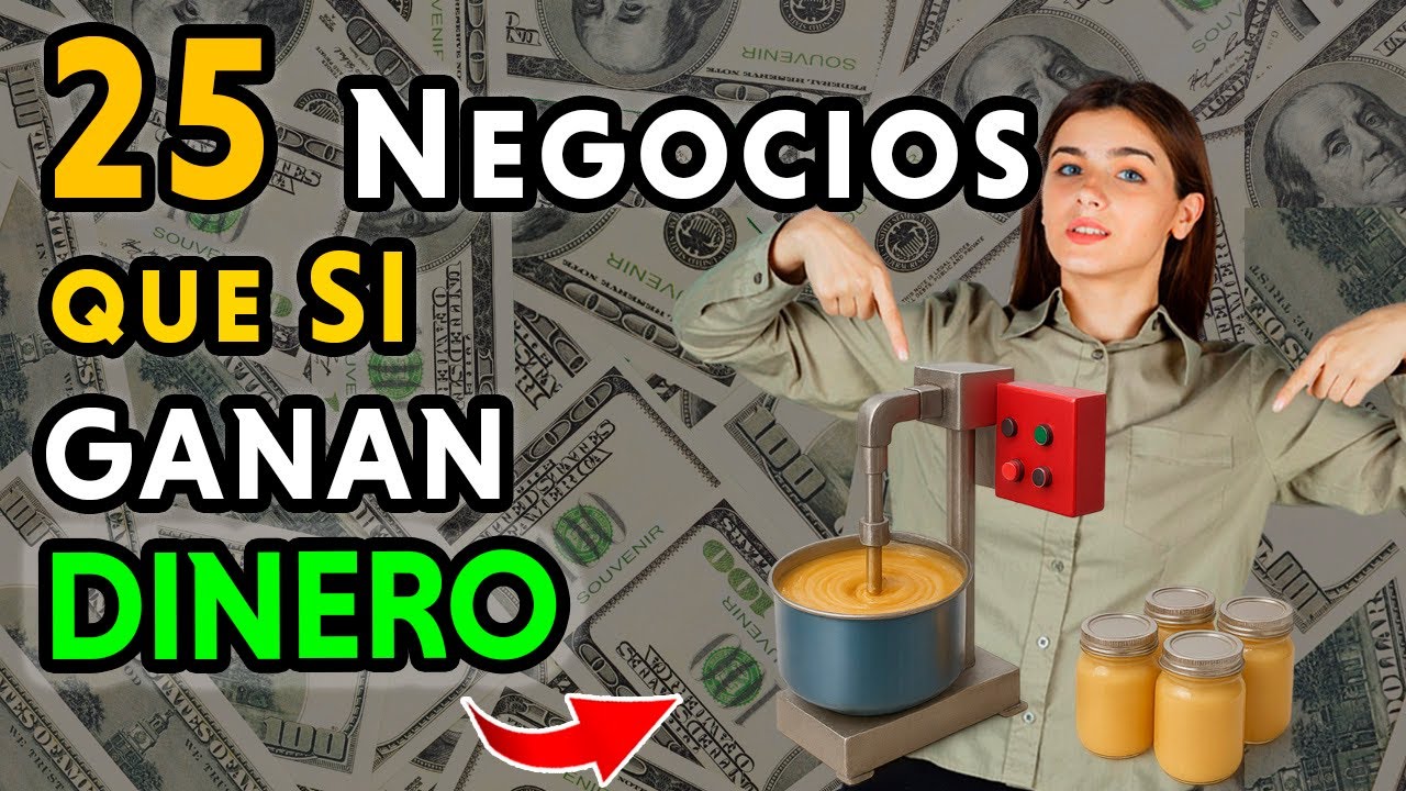 25 Negocios fáciles con poca inversión que puedes empezar hoy