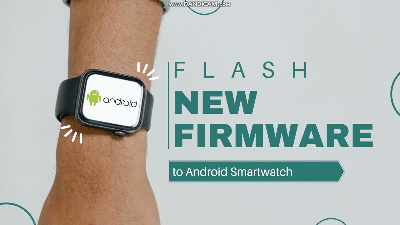 💥 How to Flash new Firmware to your Android Smartwatch | 2025