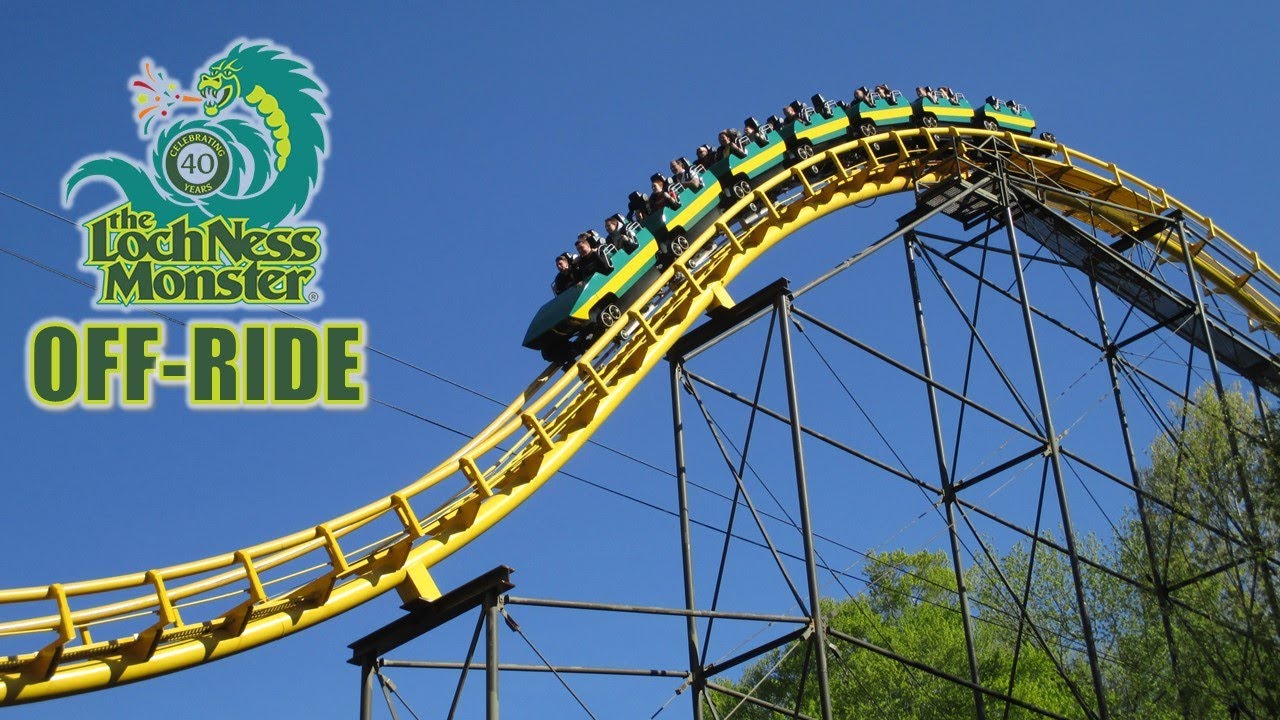 Loch Ness Monster Off-Ride (2021-2022), Busch Gardens Williamsburg Arrow Looper | Non-Copyright