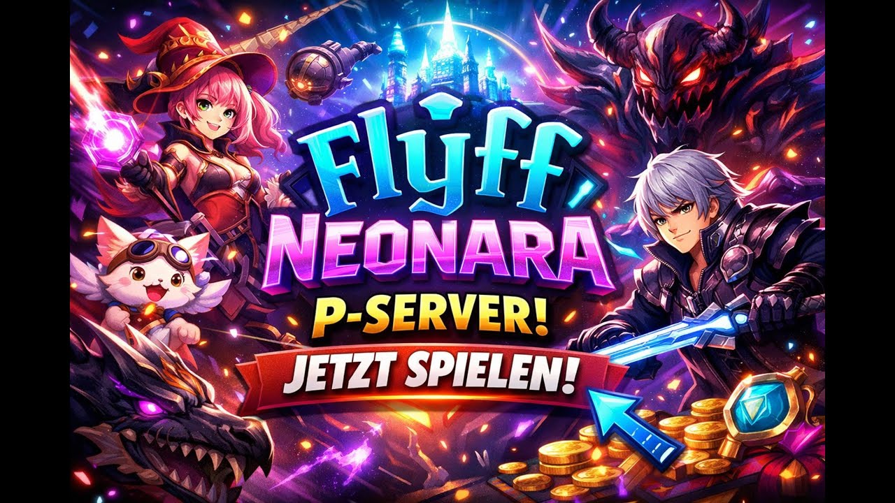 🔥 FLYFF P-SERVER NEONARA – LIVE GRIND & ACTION - Code: XMUHSTAR