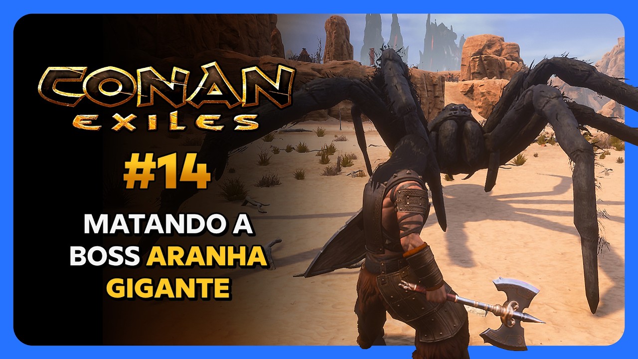 Conan Exiles - Como matar Boss Aranha Gigante | Guia do Iniciante #14