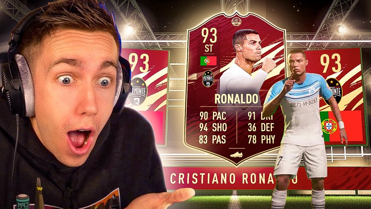 I PACKED RED RONALDO!! (FIFA 21 PACK OPENING)