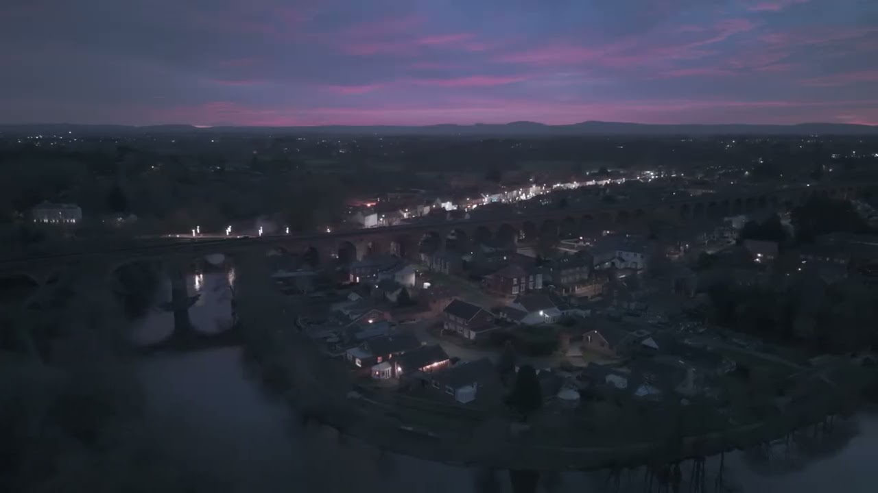 Winter Sunrise Yarm Viaduct  Dec 2025