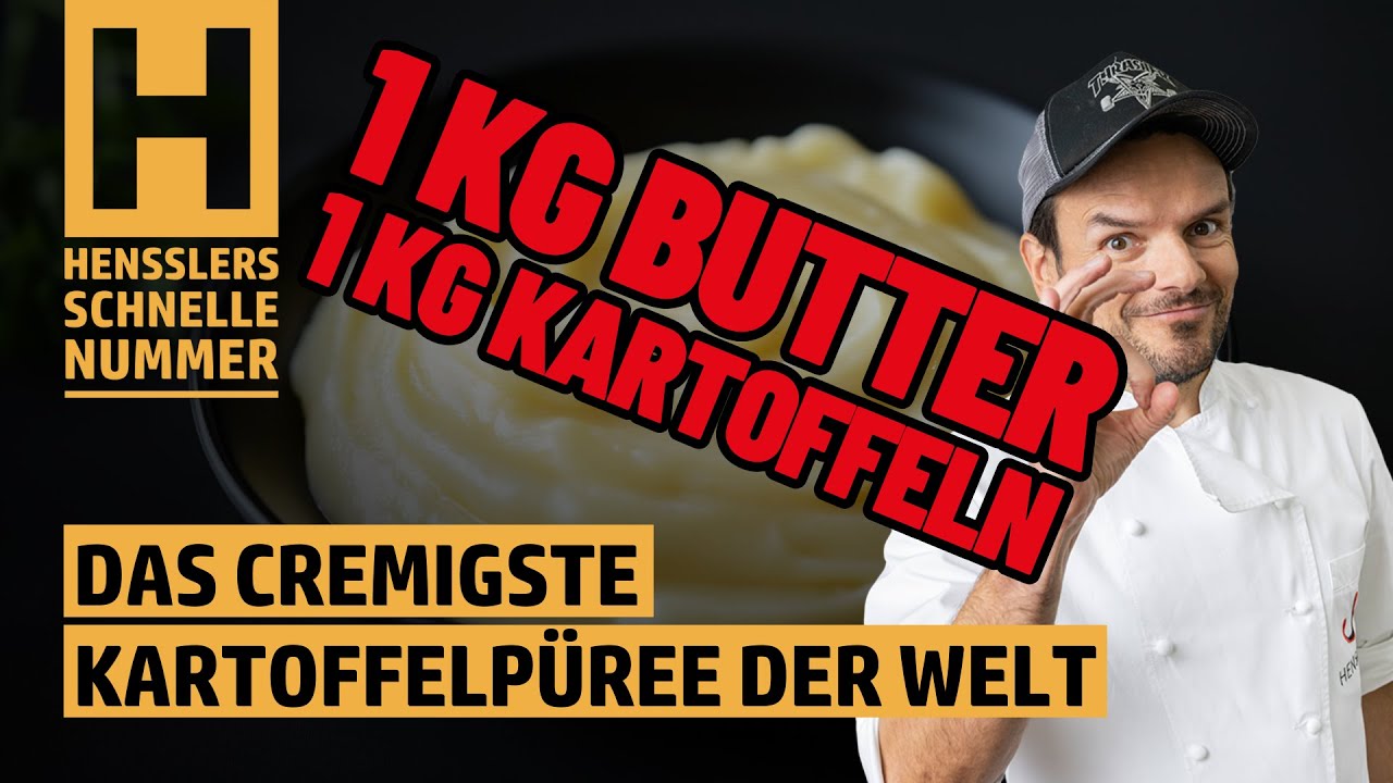 Schnelles Das cremigste Kartoffelpüree der Welt Rezept von Steffen Henssler