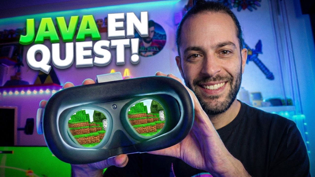 Minecraft JAVA en Meta Quest 3 y 3s SIN PC y SIN CABLES 🤯 (Gu&iacute;a QuestCraft 2026)
