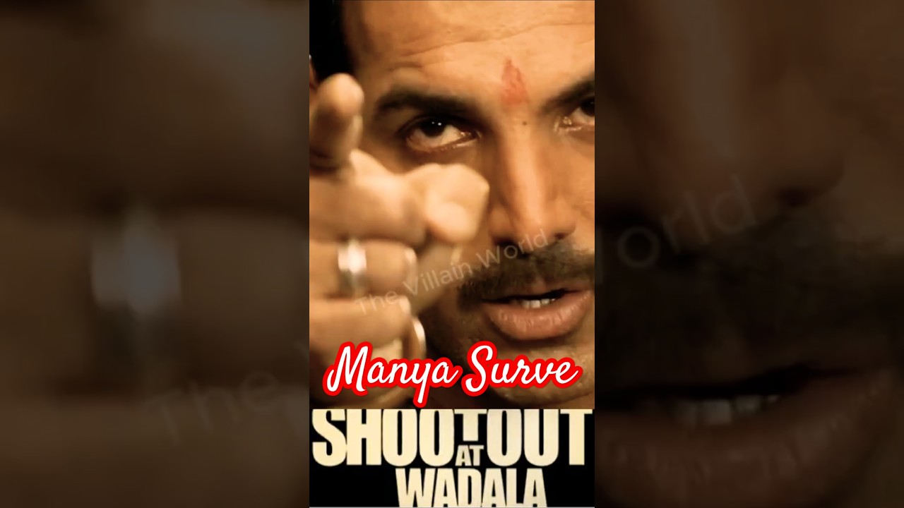 💥💥John Abraham's Intense Dialogues that Define 'Shootout at Wadala🔥🔥#shorts #johnabraham #dialogue