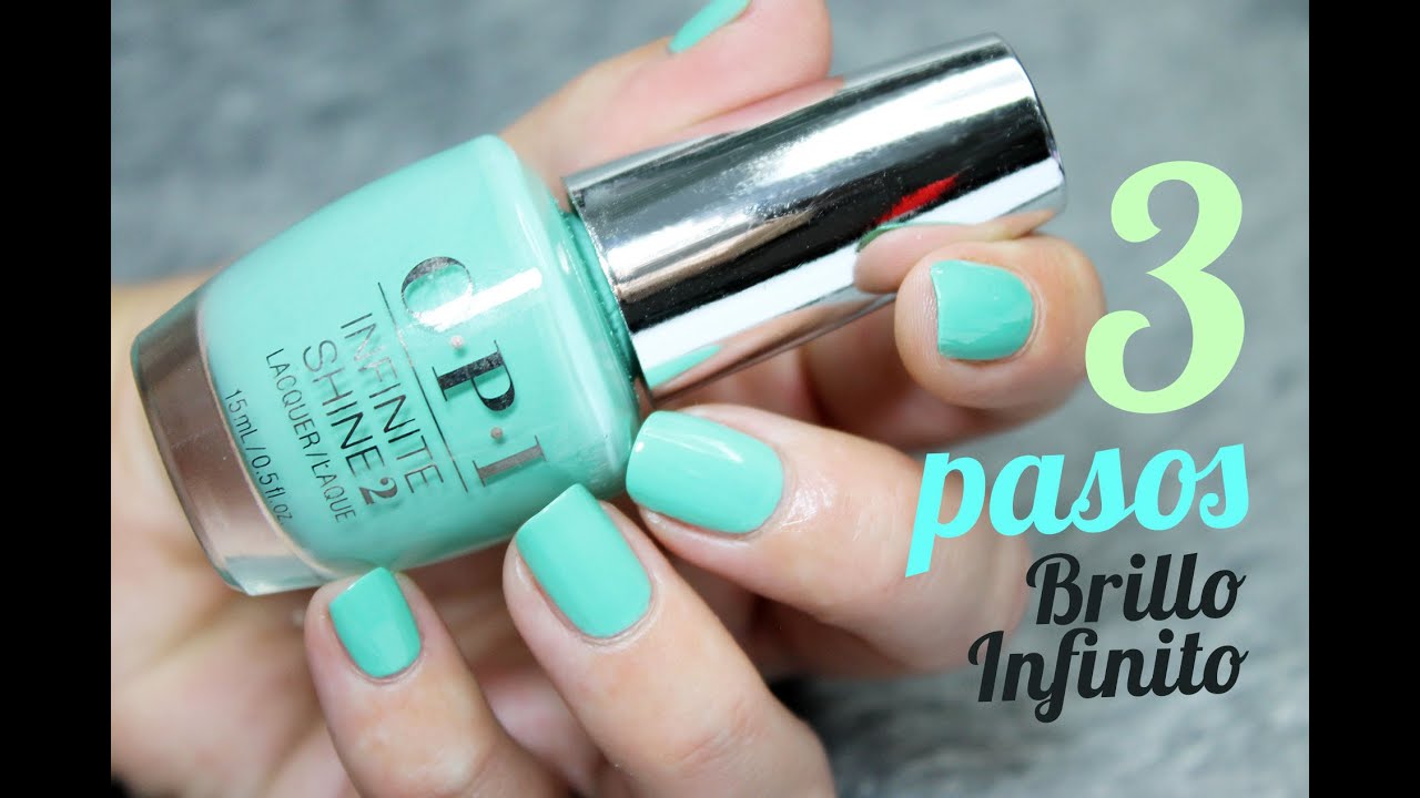 3 PASOS para una manicura + DURADERA con OPI Infinite Shine