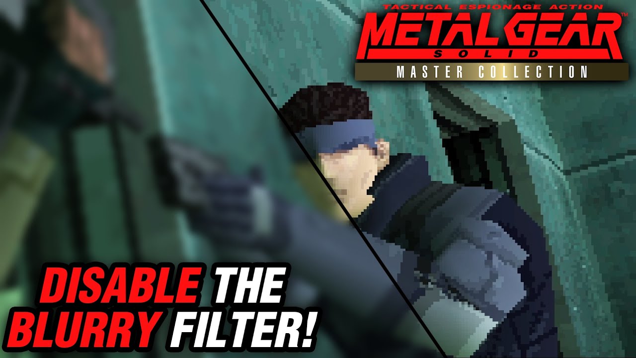 You NEED This Mod For MGS1 Master Collection Version!