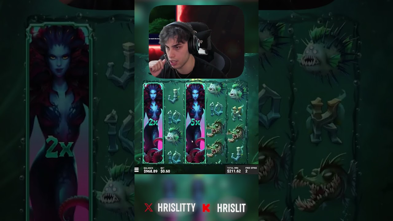 This Is INSANE! Beast Below Gave Us MASSIVE PROFITS! 🌊 #bigwin #maxwin #casino #casinoshorts #slot
