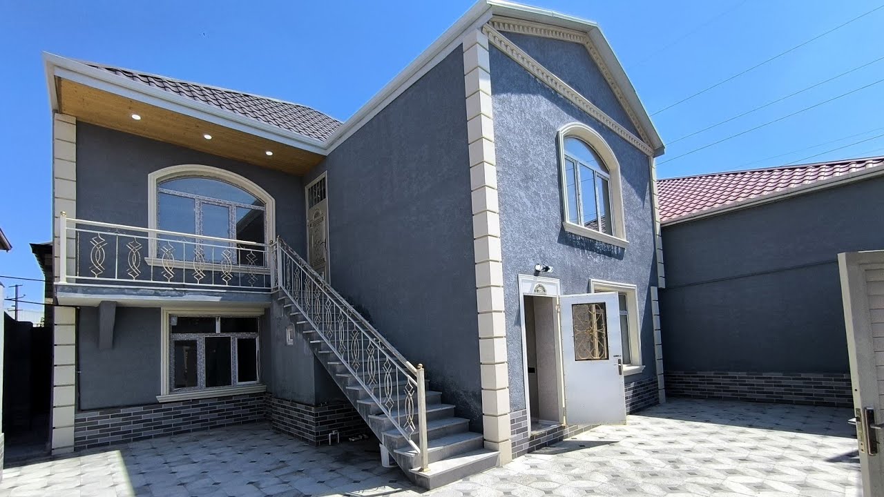 İKİ AİLEYE YARARLİ HEYET EVİ👉4+3 OTAQ BİLECERİDE YOLA YAXİN KOD-1988 📞055.389.38.08 MİRİ