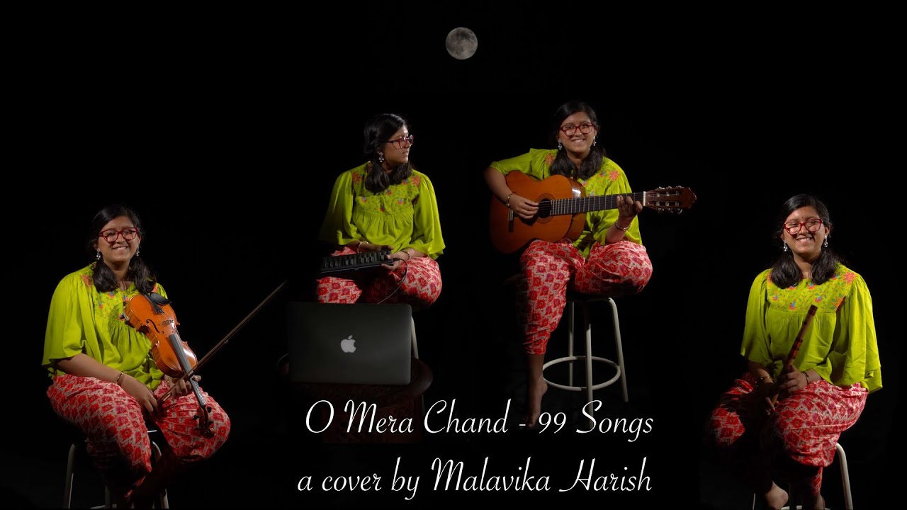 99SongsCoverStar | ARRahman | O Mera Chand | Cover by Malavika