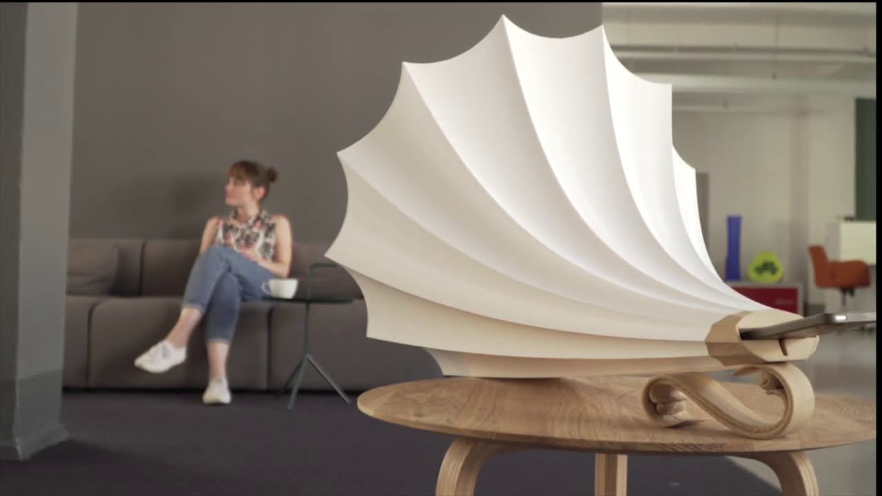 BigRep Presents - The 3D Printed Sound Amplifier