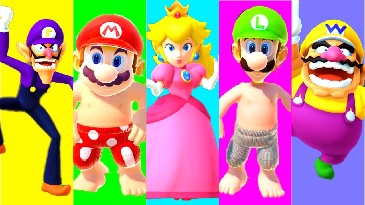 MARIO PARTY SERIES MINIGAMES - ALL CHARACTERS MASTER CPU