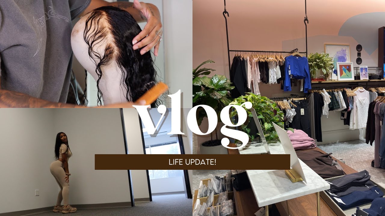 VLOG: NEW SUITE FOR BUSINESS + HAIR INSTALL + MORE | KY LASHAII