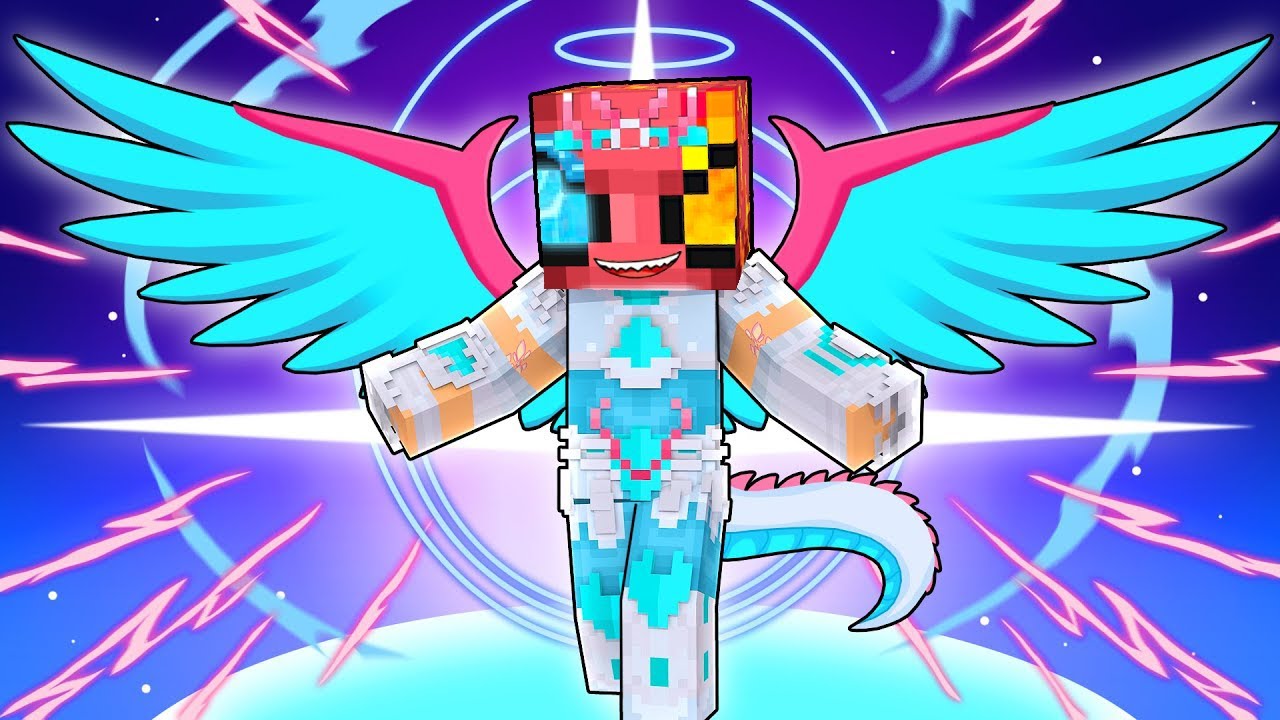 BEYAZ KAHRAMAN SEVİYESİNE ULAŞINCA TANRISAL GÜÇ!💥⚡😍- Minecraft