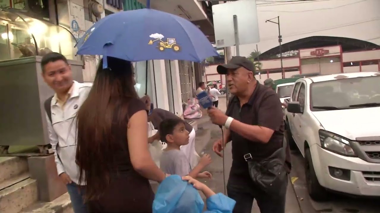 LOS ESTRAGOS DE LAS LLUVIAS EN GUAYAQUIL