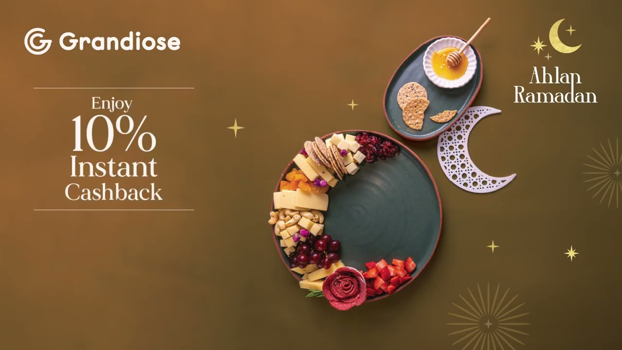 Enjoy 10% instant cashback when you shop in-store for all your Ramadan essentials