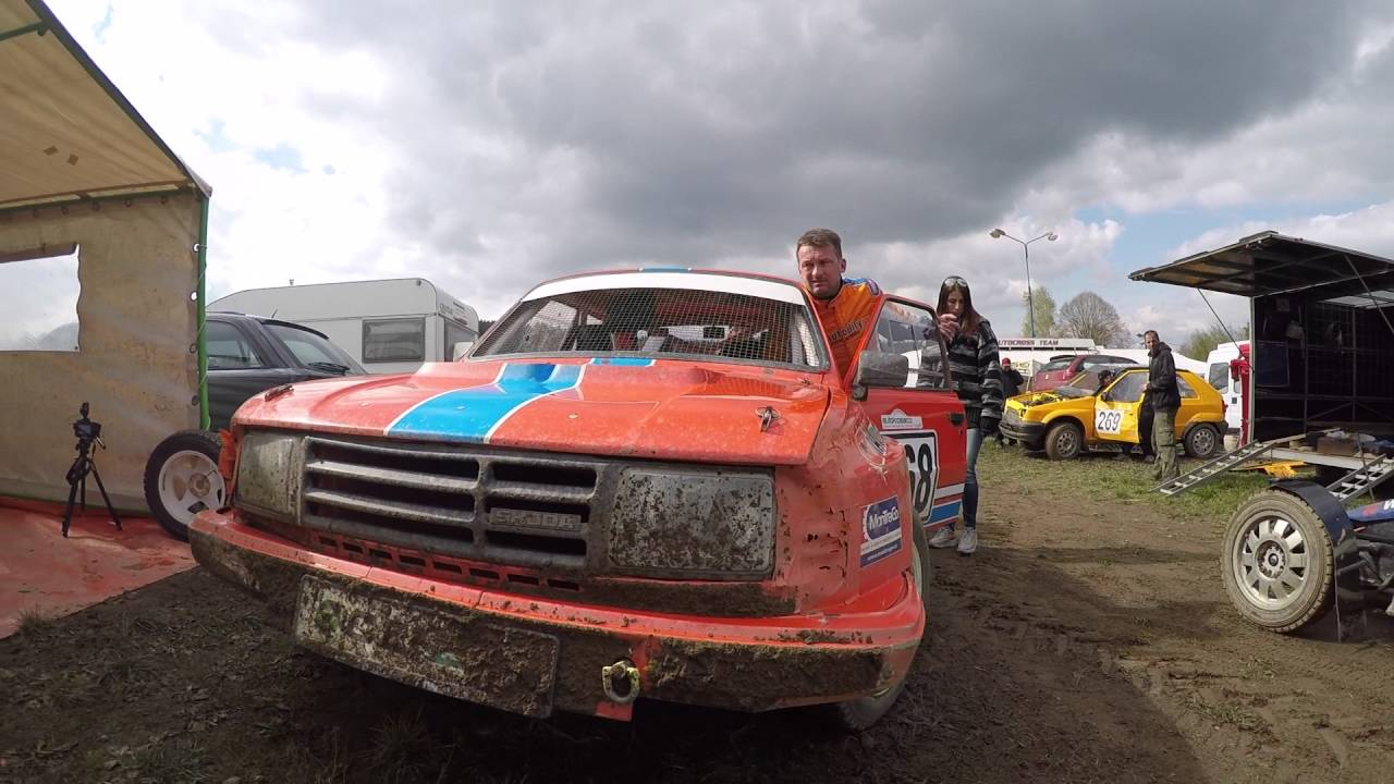 Trotina Rallye Team Škoda 130LR MMČR Humpolec 24.4.2016