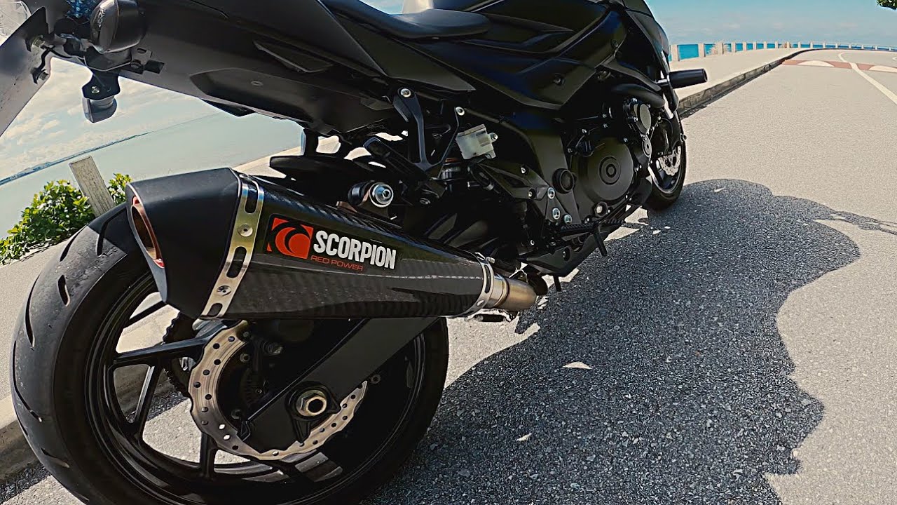 Pure Sound of GSX-S750/Scorpion Exhaust🔊