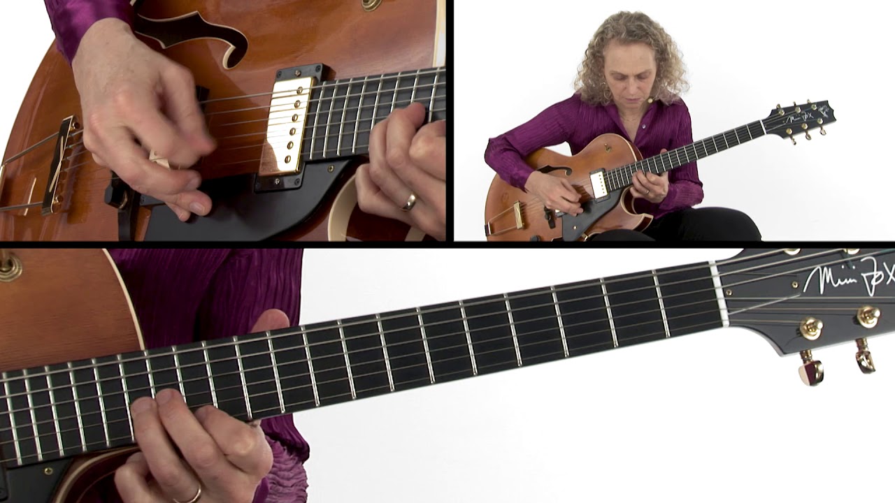 Jazz Chord Punches - Rhythm Changes in Bb Breakdown - Mimi Fox