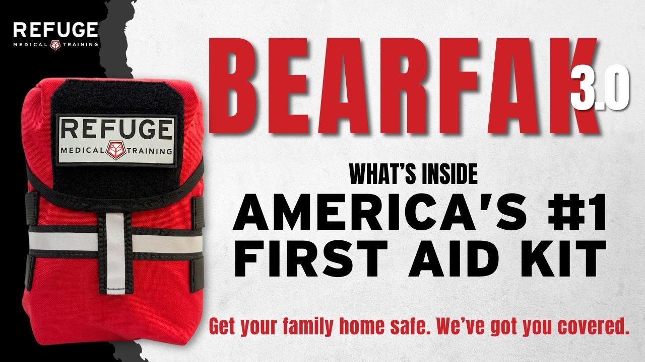 What Is In The #1 First Aid Kit | BearFAk 3.0