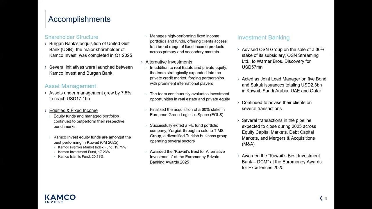 2025-8-18 - 6M 2025 Online Investor Meeting