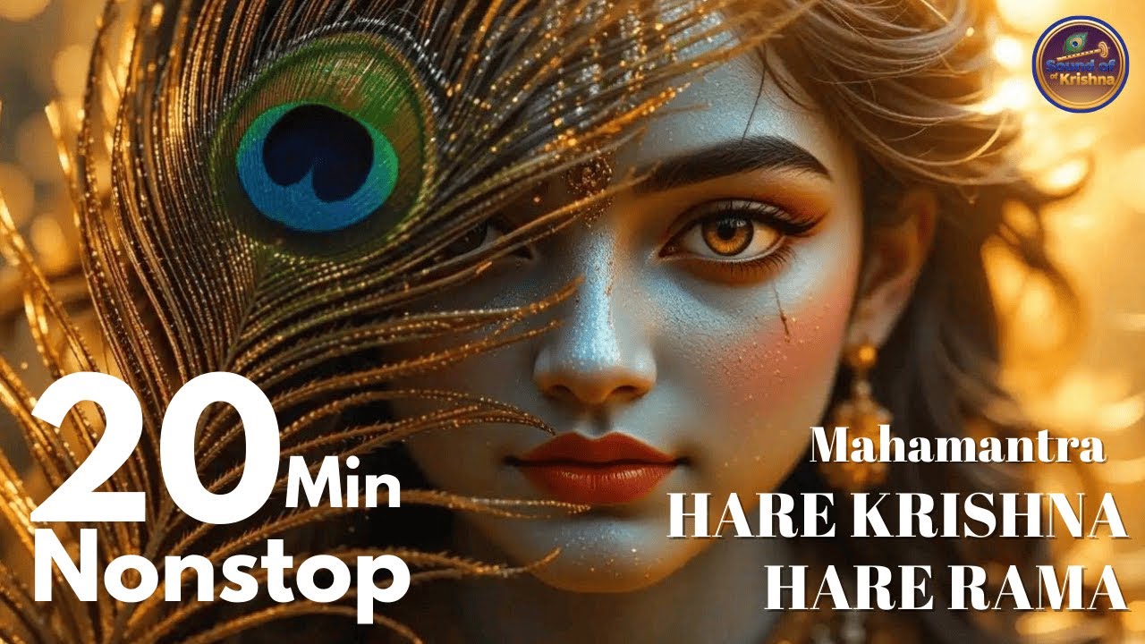 Krishna Mantra | Hare Krishna Hare Rama |  कृष्णा नाम जाप 108 बार जाप I Krishna Bhajan