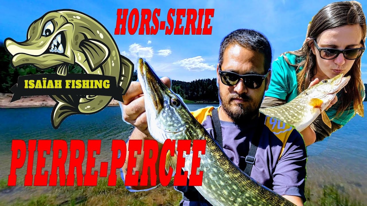 BROCHET au Lac de Pierre-Percée - pêche en eau claire.