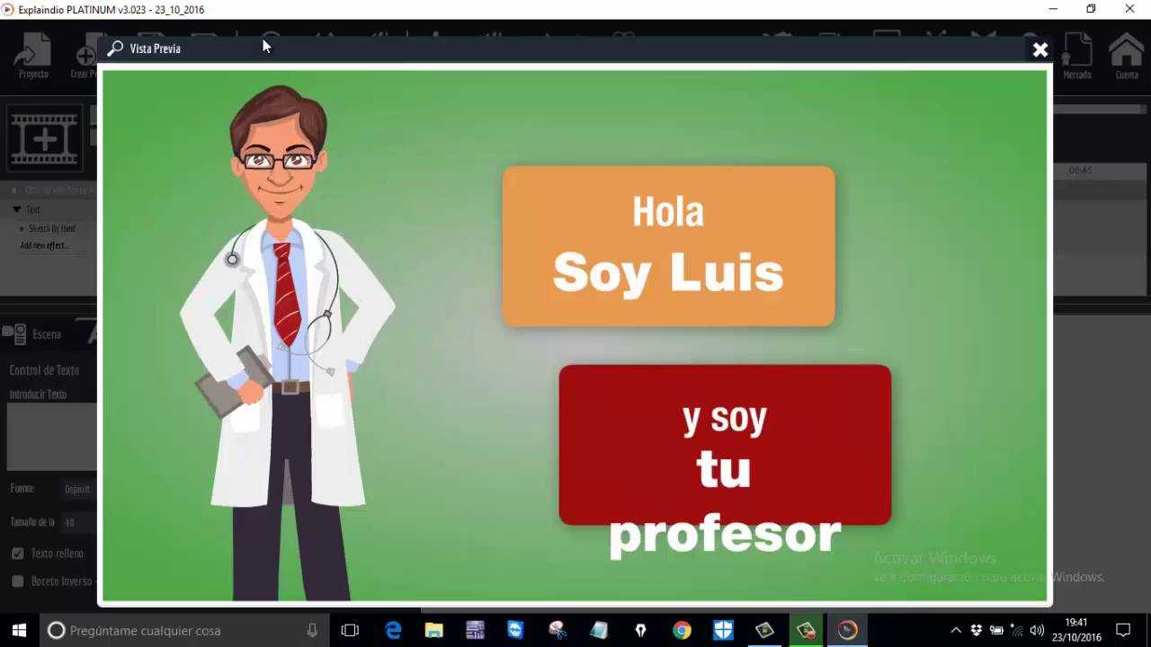 01    CURSO EXPLAINDIO VIDEO CREATOR 3     TUTORIAL Nº 1   HD   ESPAÑOL