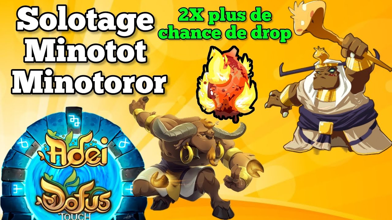 Solotage du donjon Minotot en SADIDA ! (DOFUS Touch)