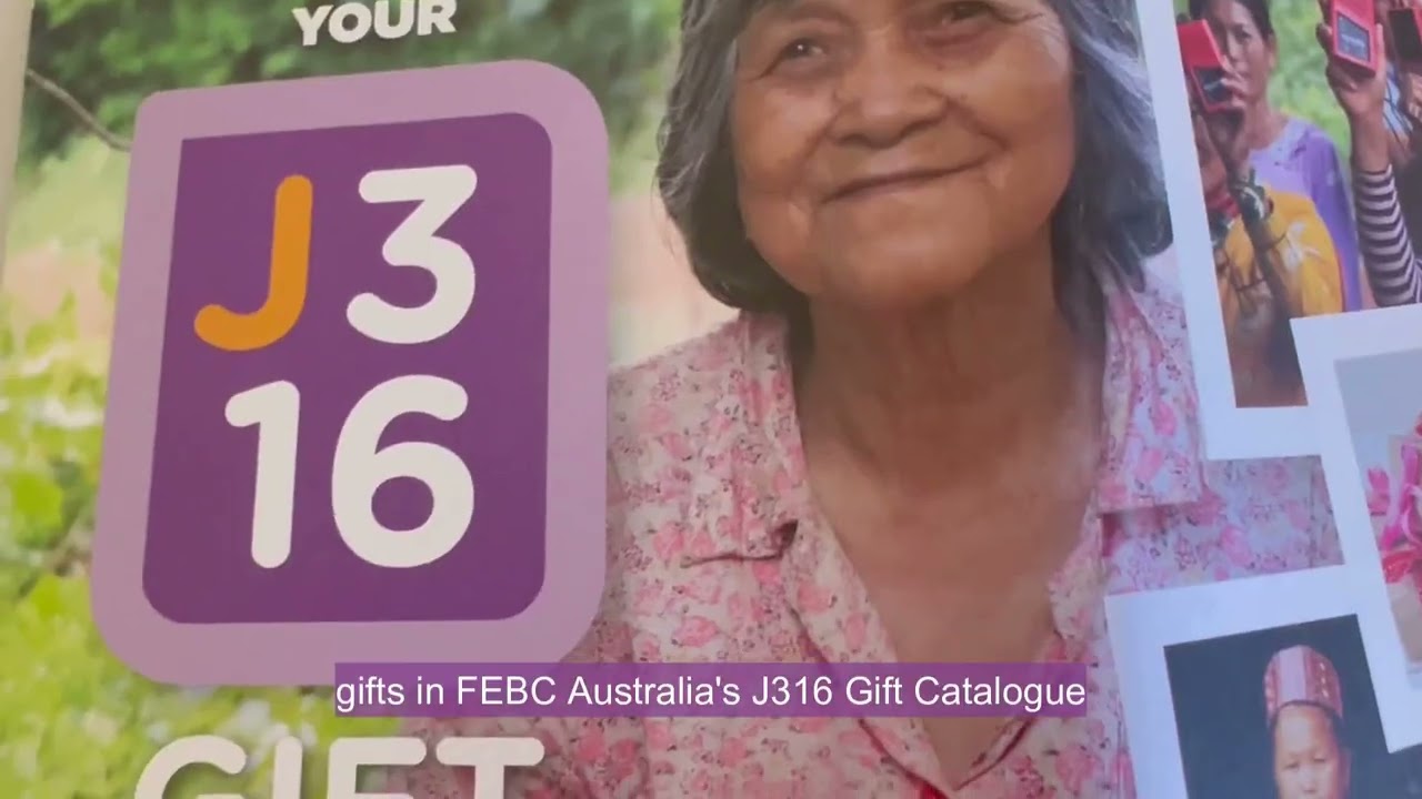 FEBC Australia J316 Gift Catalogue - Available Through The Year