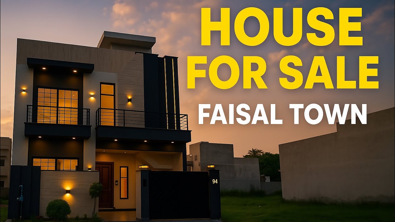 5 Marla Luxury House for Sale | Faisal Town C Block | Affordable Price!
