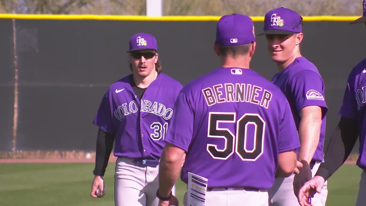 A Colorado Rockies outfield training exercise. (Video courtesy of the Colorado Rockies.)