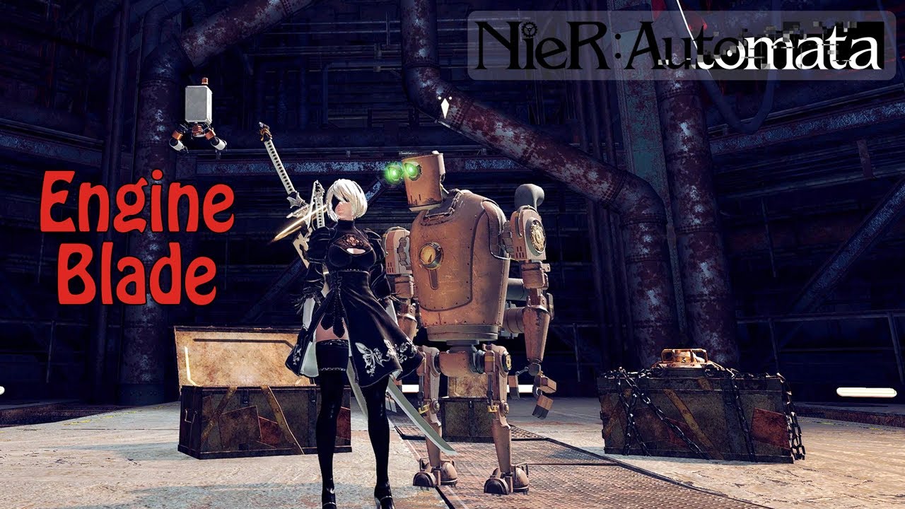 Where to Find the Engine Blade - NieR Automata (PC)