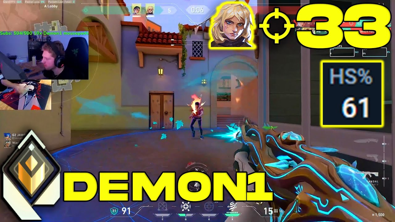 Unreal 61% Headshot Accuracy! - Demon1 [NA] #MatchMVP